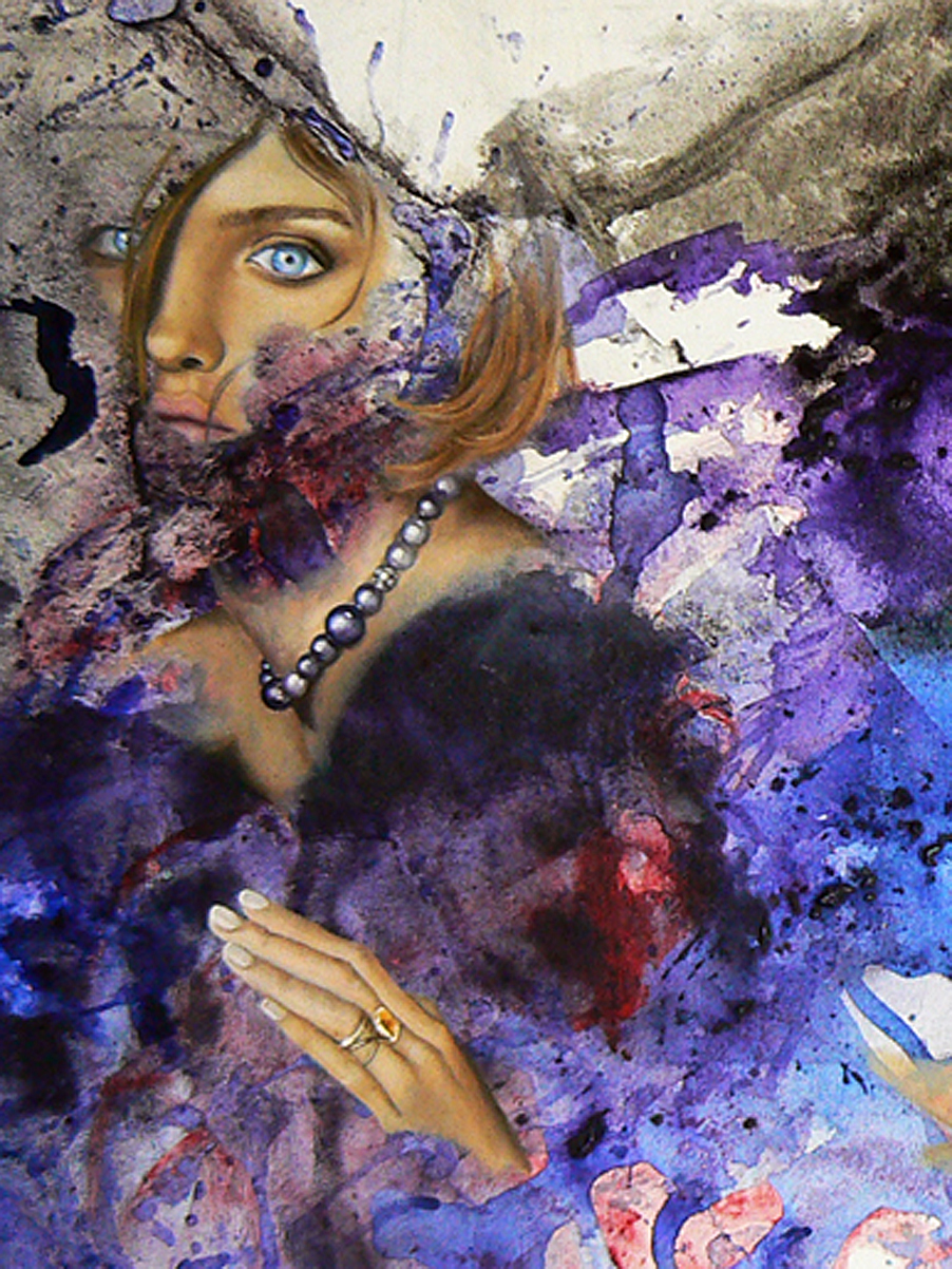 Anielka Hampson Painting Untitled